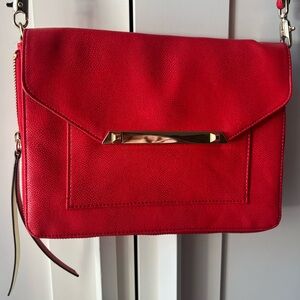 Stella & Dot Vibrant Red Crossbody Bag
